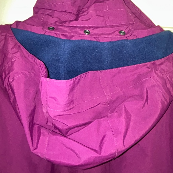 Lands' End Purple Squall Jacket - Picture 7 of 9